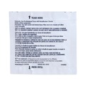 Cleaning & Janitorial Supplies | Bausch & Lomb 8595 5 in. x 8 in. Cloth Antibacterial Office Equipment Wet Wipes - Unscented White (100/Box) image number 5