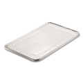 Food Trays, Containers, and Lids | Handi-Foil HFA 205000 12.88 in. x 20.81 in. 40 Gauge Steam Pan Foil Lids for Full-Size Pan (50/Carton) image number 2