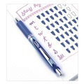 Pens | Pentel BLN77-C EnerGel RTX Medium 0.7 millimeter Retractable Gel Pen - Blue Ink/Blue/Light Blue Barrel image number 4