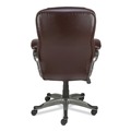 Office Chairs | Alera ALEBN41B59 18.11 in. - 22.05 in. Seat Height Birns Series High-Back Task Chair Supports Up to 250 lbs. - Brown Seat/Back, Chrome Base image number 4