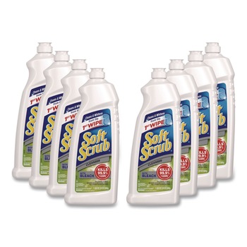 PRODUCTS | Soft Scrub 23400 07222 Cleanser with Bleach, 24 oz Bottle, 8/Carton