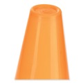 Floor Signs & Safety Signs | Champion Sports TC18 8 in. x 8 in. Base 18 in. Tall High-Visibility Plastic Cones - Florescent Orange image number 2