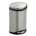 Safety & First Aid | Safco 9901SS 3 Gallon Step-On Medical Receptacle - Stainless Steel image number 0