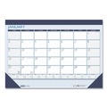 Clearance Center | House of Doolittle 151 22 in. x 17 in. 12-Month (Jan-Dec 2026) Recycled Contempo Desk Pad Calendar - White/Blue Sheets/Blue Binding/Blue Corners image number 0