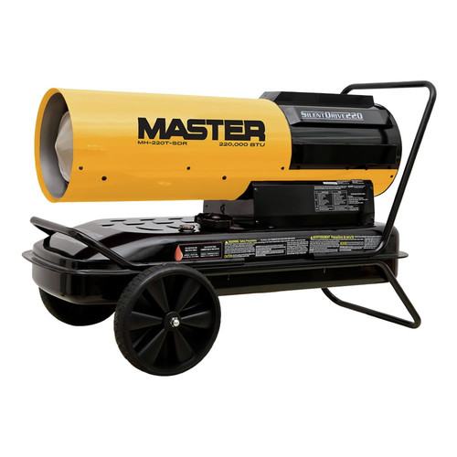 Heaters | Master MH-220T-SDR 220000 BTU Kerosene Silent Drive Forced Air Heater with Thermostat image number 0