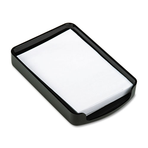 Desktop Organizers | Officemate 22362 4 in. x 6 in. 2200 Series Plastic Memo Holder - Black image number 0