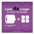 Toilet Paper | Cottonelle 55494 Ultra ComfortCare 2-Ply Septic Safe Mega Rolls Soft Tissue Toilet Paper - White (48/Carton) image number 7