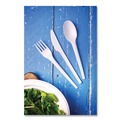 Cutlery | Vegware VW-SP6.5 Compostable CPLA Cutlery Spoon - White (1000/Carton) image number 5