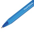 Pens | Paper Mate 1951256 InkJoy 100 Medium 1 millimeter Stick Ballpoint Pen - Blue Ink/Translucent Blue Barrel (1-Dozen) image number 2