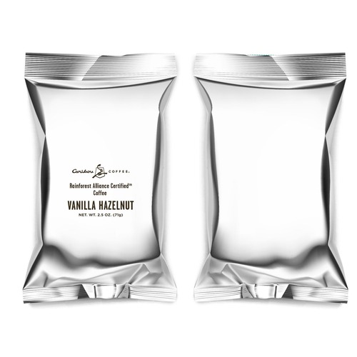 Coffee | Caribou Coffee 042765 2.5 oz Fractional Pack - Vanilla Hazelnut (18/Carton) image number 0