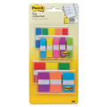 Page Flags | Post-it Flags 683-XL1 0.5 in. and 1 in. Page Flag Value Pack - Nine Assorted Colors (320/Pack) image number 0