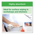 Paper Towels and Napkins | Tork 120133 Advanced 1-Ply 8.25 in. x 11.8 in. Centerfeed Hand Towels - White (6/Carton) image number 5