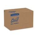 Paper Towels and Napkins | Scott 04142 Essential 1.5 in. Core 8 in. x 800 ft. Hard Roll Towels for Business - Natural (12 Rolls/Carton) image number 3