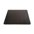 Office Chair Mats | Deflecto CM14242BLK 45 x 53 SuperMat Frequent Use Rectangular Chair Mat for Medium Pile Carpet - Black image number 1