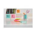 Sticky Notes & Post it | Post-it Pop-up Notes Super Sticky ABS-330-W Vertical Pop-up Note Dispenser For 3 in. x 3 in. Pads - White (1/Pack) image number 3