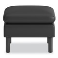 Ottomans | HON HVLVLOT.BLK01 23 in. x 23 in. x 17.5 in. Parkwyn Series Ottoman - Black image number 1