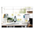 Sticky Notes & Post it | Post-it Notes Super Sticky 654R-5SSCY 3 in. x 3 in. 100 Percent Recycled Paper Super Sticky Notes - Canary Yellow (5-Pads/Pack) image number 3