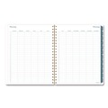 Notebooks & Pads | AT-A-GLANCE 1768905 11 in. x 8.5 in. 12-Month (Jan-Dec 2026) Midnight Garden Weekly/Monthly Planner - Black/Pink/Green Cover image number 7