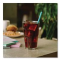 Cutlery | phade 511178 7.75 in. Marine Biodegradable PHA Wrapped Straws - Ocean Blue (3750/Carton) image number 3