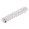 Just Launched | Rubbermaid Commercial HYGEN FGQ85300WH00 HYGEN Quick-Connect Microfiber Dusting Wand Sleeve - White (6/Carton) image number 1