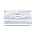 Label & Badge Holders | Advantus 75524 2.68 in. x 5 in. Holder 2.38 in. x 3.75 in. Insert Vertical Resealable ID Badge Holders - Transparent Frost (50/Pack) image number 2