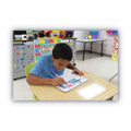 White Boards | Creativity Street PAC9882-10 12 in. x 9 in. Dry Erase Student Boards - Blue/White Surface (10/Set) image number 7