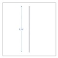 Cutlery | Boardwalk BWKPPRSTRWWR 7.75 in. x 0.25 in. Individually Wrapped Paper Straws - White (3200/Carton) image number 4