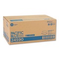 Just Launched | Georgia Pacific Professional 24590 9.2 in. x 9.4 in. 1-Ply Pacific Blue Basic M-Fold Paper Towels - White (4000/Carton) image number 4