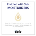 Hand Soaps | GOJO Industries 8711-04 700 mL Clear and Mild Foam Handwash Refill for ADX-7 Dispenser - Fragrance-Free (4/Carton) image number 6