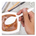 Cutlery | SOLO S6OW Style Setter Medium Weight Polypropylene Teaspoon Cutlery - White (1000/Carton) image number 4
