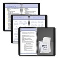 Notebooks & Pads | AT-A-GLANCE 760205 QuickNotes 8.5 in. x 5.5 in. 12-Month (Jan. to Dec.) 2026 Weekly Block Format Appointment Book - Black Cover image number 5
