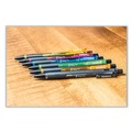 Pencils | Zebra 55410 0.7 mm HB (#2) Z-Grip Plus Mechanical Pencil - Black Lead, Assorted Barrel Colors (1 Dozen) image number 2