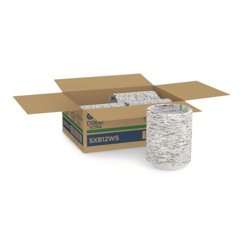 BOWLS AND PLATES | Dixie SXB12WS Pathways Heavyweight WiseSize 12 oz. Paper Bowls (125/Pack)