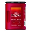Coffee | Folgers 30419EA 40.3 oz. Canister Ground Coffee - Classic Roast image number 0