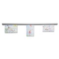 Just Launched | Advantus 1025 1.5 in. x 12 in. Grip-A-Strip Display Rails - Satin Aluminum image number 2