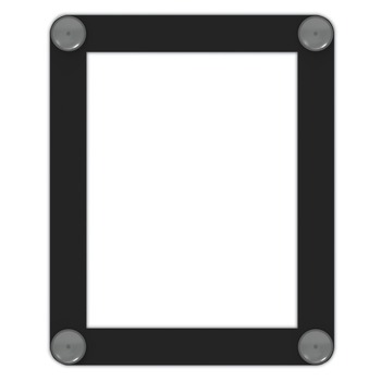 OFFICE PRESENTATION SUPPLIES | Deflecto 899102 8.5 x 11 Insert Superior Image Window Display - Clear/Black
