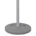 Office Carts & Stands | Alba PMFEST 14 in. x 73.67 in. Five Knobs, Festival Coat Stand with Umbrella Holder - Silver Gray image number 5