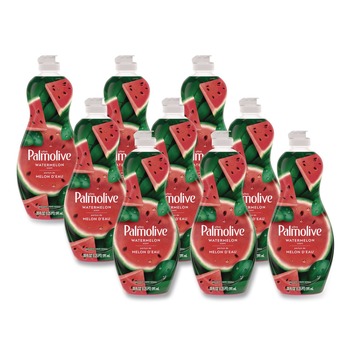 DISH SOAPS | Ultra Palmolive 61047428 Dishwashing Liquid, Watermelon Scent, 20 oz Bottle, 9/Carton