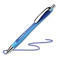 Back to School Sale | Schneider 132503 Slider Rave XB Extra-Bold 1.4 millimeter Retractable Ballpoint Pen - Blue Ink/Blue/Light Blue Barrel image number 1