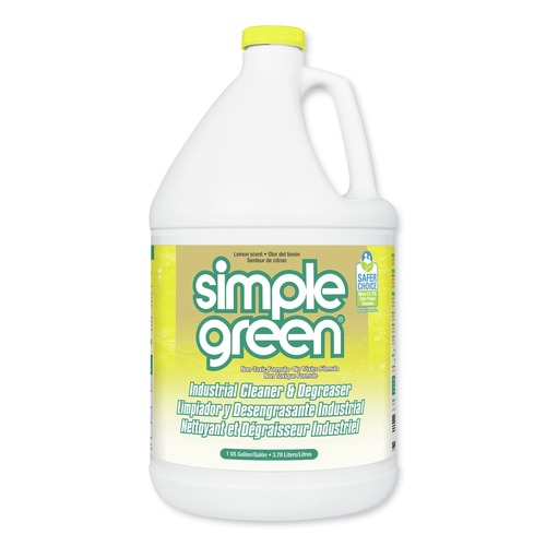 All-Purpose Cleaners | Simple Green 3010200614010 1-Gallon Concentrated Industrial Cleaner and Degreaser - Lemon (6/Carton) image number 0