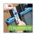 Cutlery | Dixie DUSSPF5 SmartStock Tri-Tower Dispensing System Polypropylene Cutlery Mediumweight Plastic Fork - Black (960/Carton) image number 4