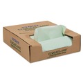 Trash Bags | Stout by Envision E3039E11 EcoSafe-6400 30 in. x 39 in. 1.1 mil. 30 Gallon Compostable Bags - Green (48/Box) image number 1