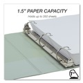 Binders | Samsill U69542 Earth's Choice 1.5 in. Capacity 11 in. x 8.5 in. Plant Based BOHO D-Ring View Binders - Sage (2/Pack) image number 2