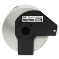 Labels | Brother P-Touch DK1247 DK1247 4.07 in. x 6.4 in. Label Tape - Black on White image number 1