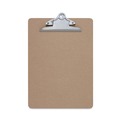 Clipboards | Universal UNV40304VP 1.25 in. Clip Capacity 8.5 in. x 11 in. Hardboard Clipboard - Brown (3/Pack) image number 0