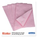Food Service | WypAll KCC 06354 X70 1-Ply 12.5 in. x 23.2 in. Wipers - Red (300/Carton) image number 1
