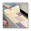 File Folders | Smead 11928 1/3-Cut Tabs Assorted Letter Size 0.75 in. Expansion File Folders - Manila (24/Pack) image number 4