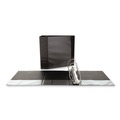 Binders | Universal UNV20998 11 in. x 8.5 in. 5 in. Capacity 3 Rings Slant-Ring View Binder - Black image number 2