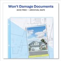 Sheet Protectors | Avery 75254 9.25 in. x 11 in. 3-Hole Punched Binder Pockets - Assorted Colors (5/Pack) image number 4