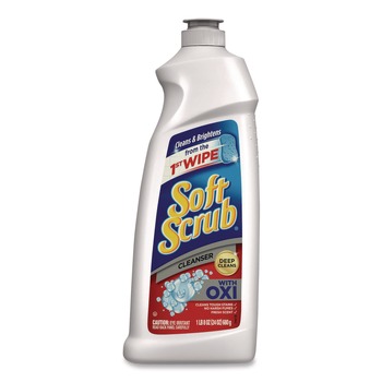  | Soft Scrub 23400 07226 2 Oxi Cleanser, Clean Scent, 24 oz Bottle, 8/Carton